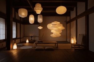 Luminárias Japonesas Transformam a Decoração Residencial