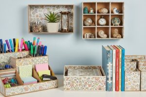 Decoração com papelão: 8 ideias criativas para reutilizar caixas em casa