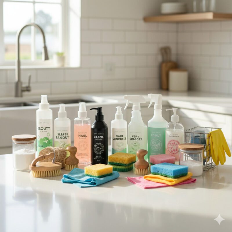 Guia de produtos e ferramentas para uma limpeza doméstica eficiente Guia de produtos e ferramentas para uma limpeza doméstica eficiente