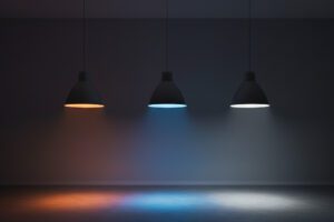 Guia de temperatura de cor: luz quente, fria e neutra para ambientes Guia de temperatura de cor: luz quente, fria e neutra para ambientes