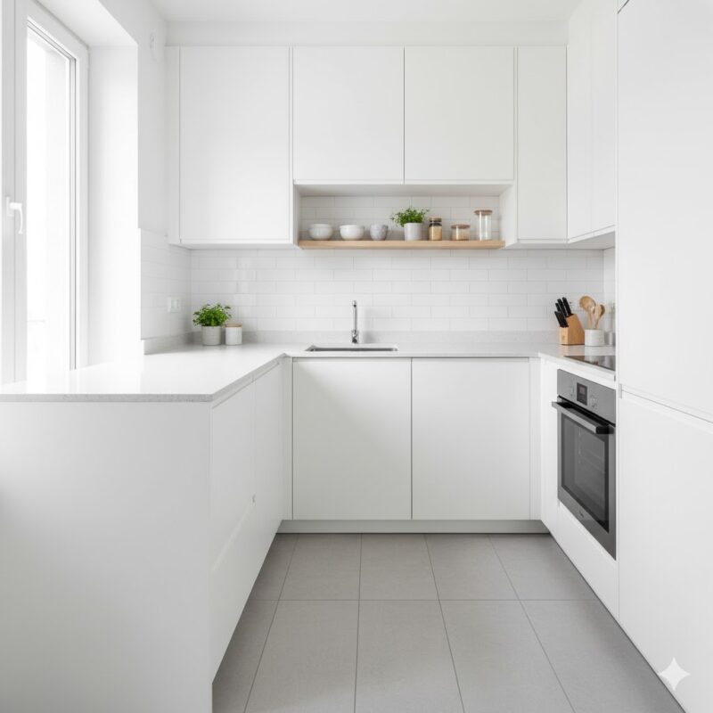 Bancada para cozinha pequena: materiais ideais e dicas de otimização Bancada para cozinha pequena: materiais ideais e dicas de otimização