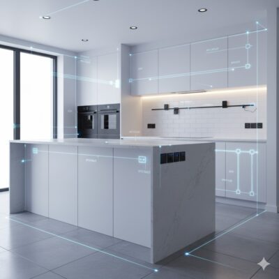 Quantas tomadas uma cozinha precisa? planejamento para uma cozinha moderna e funcional