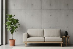 Concreto brutalista no lar: adaptando a estética do brutalismo em projetos residenciais