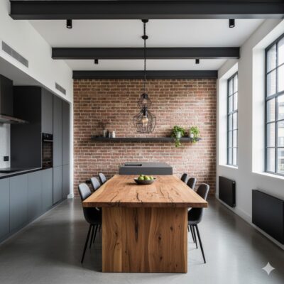 Urbano e Acolhedor: o casamento perfeito entre o Estilo Industrial e a Madeira Rústica Urbano e Acolhedor: o casamento perfeito entre o Estilo Industrial e a Madeira Rústica