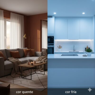Guia Prático: temperatura de cor ideal para cada cômodo da casa Guia Prático: temperatura de cor ideal para cada cômodo da casa