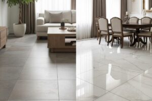 Acabamento de piso ideal: Fosco, Brilhante ou Texturizado? Acabamento de piso ideal: Fosco, Brilhante ou Texturizado?