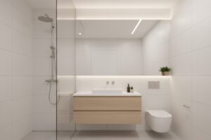 Decoração para banheiros compactos: 10 dicas essenciais de layout e cores para ampliar o espaço