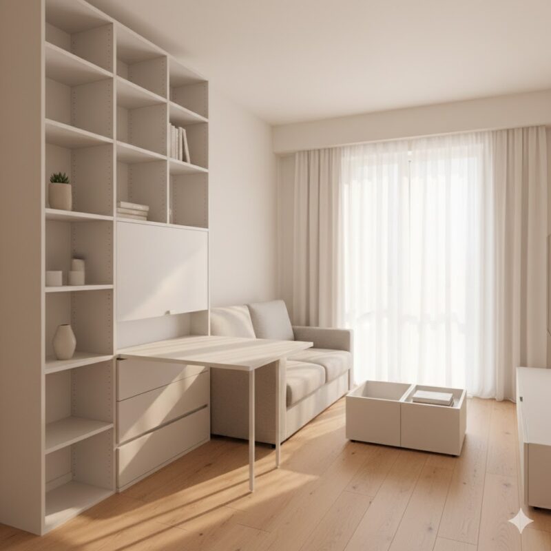 Design Eficiente: 10 dicas para otimizar espaços em pequenos apartamentos e ganhar amplitude