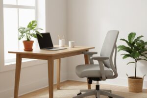Home Office pequeno biofílico: maximizando o bem-estar em espaços compactos