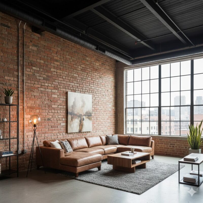 Design de Interiores: guia completo para decorar um loft no autêntico Estilo Industrial