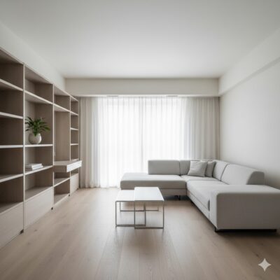 Minimalismo em apartamentos pequenos: 5 passos para organização rigorosa e amplitude